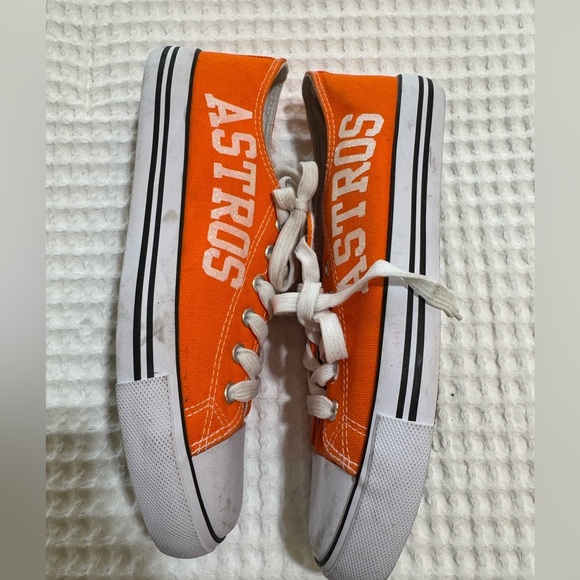 Houston Astros Unisex Tennis Shoes Size 9 - Picture 2 of 4